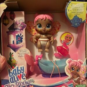 Baby Alive Glo Pixies Doll bubble sunny